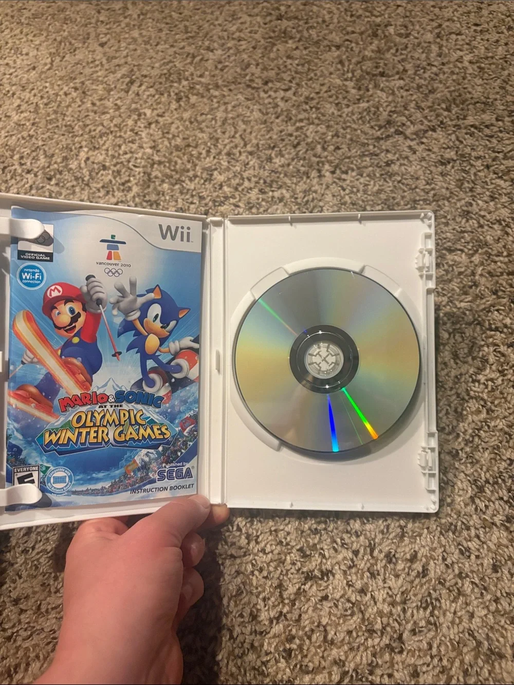 Nintendo Wii Mario & Sonic Olympic Winter Games 2010